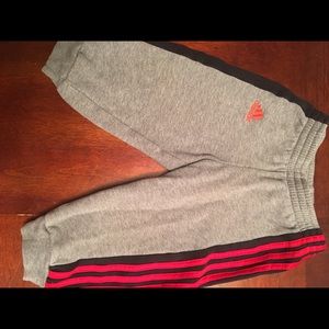 Adorable Adidas joggers.
